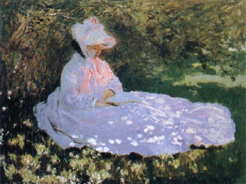 Claude Monet The Reader oil painting picture